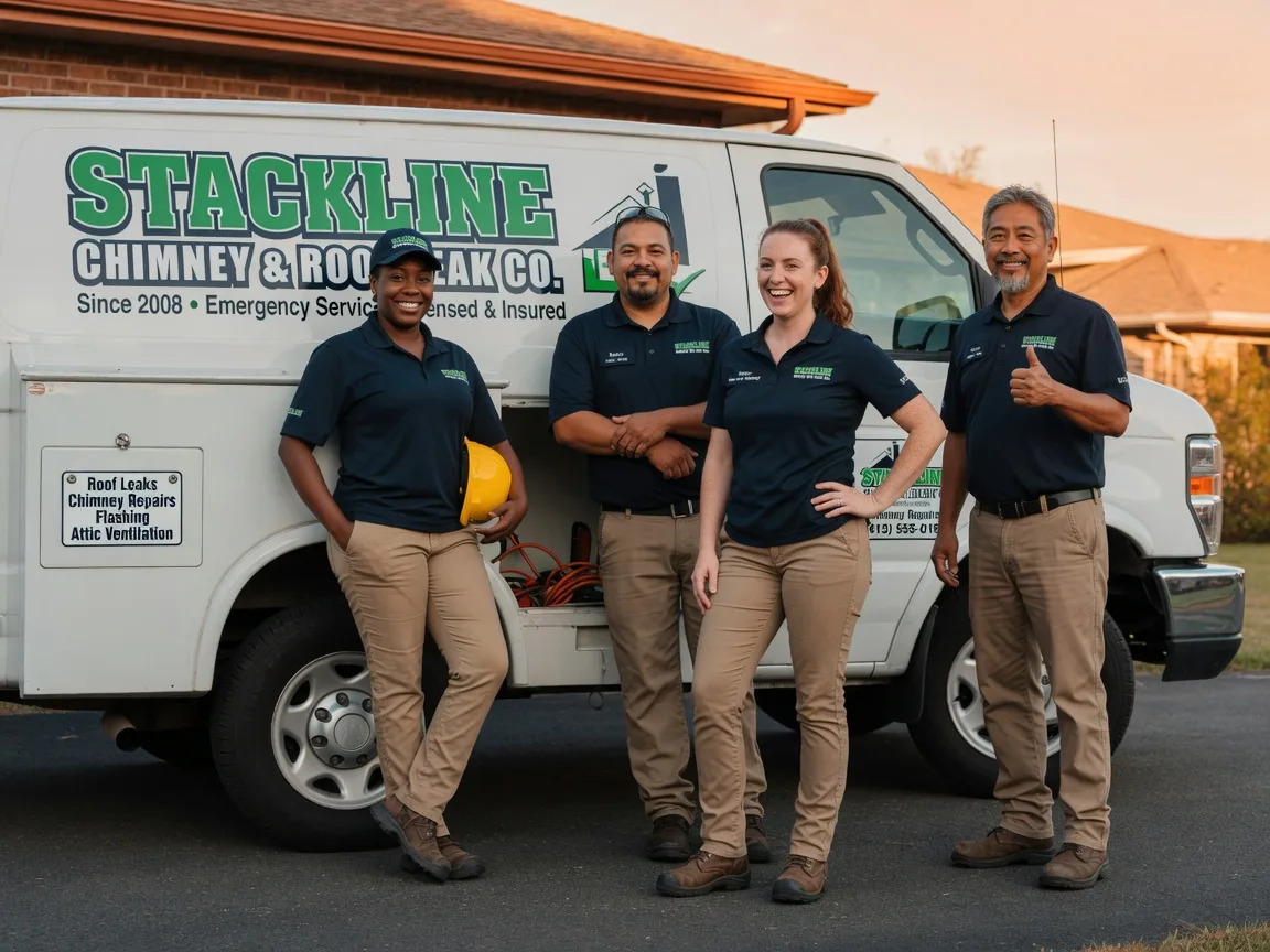 Chimney flashing repair company in Beecher, IL